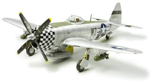 Tamiya Republic P-47D Thunderbolt® "Bubbletop" 1:72 Plastic Model Kit - Aussie Hobbies 