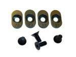 100122 - 22T GEAR ADJUSTING INSERTS LOSI 5IVE (4) (COMPATIBLE WITH 20T/22T PINION GEAR) - Aussie Hobbies 