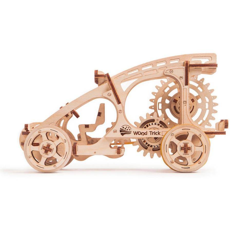 WoodTrick Buggy Car Wooden Model Kit - Aussie Hobbies 